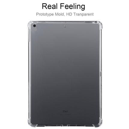 Funda de TPU transparente de 3 mm para iPad 10.2, a prueba de golpes, esmerilada