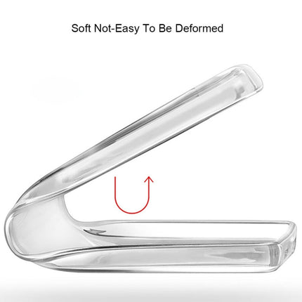 Funda de TPU transparente de 3 mm para iPad 10.2, a prueba de golpes, esmerilada