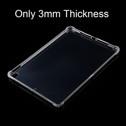 Funda de TPU transparente de 3 mm para iPad 10.2, a prueba de golpes, esmerilada