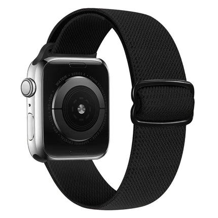 8-shaped Buckle Nylon Replacement Strap Watchband, For Apple Watch Series  7  45mm / & 6 & SE & 5 & 4 44mm