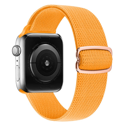 8-shaped Buckle Nylon Replacement Strap Watchband, For Apple Watch Series  7  45mm / & 6 & SE & 5 & 4 44mm