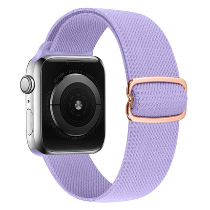8-shaped Buckle Nylon Replacement Strap Watchband, For Apple Watch Series  7  45mm / & 6 & SE & 5 & 4 44mm