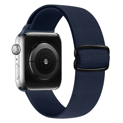 8-shaped Buckle Nylon Replacement Strap Watchband, For Apple Watch Series  7  45mm / & 6 & SE & 5 & 4 44mm