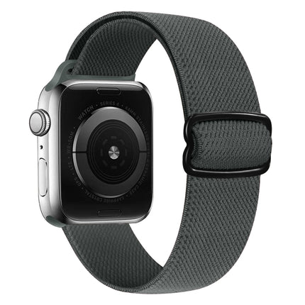 8-shaped Buckle Nylon Replacement Strap Watchband, For Apple Watch Series  7  45mm / & 6 & SE & 5 & 4 44mm