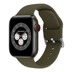 7 45mm / 6 & SE & 5 & 4 44mm / 3 & 2 & 1 42mm / Dark Olive Green