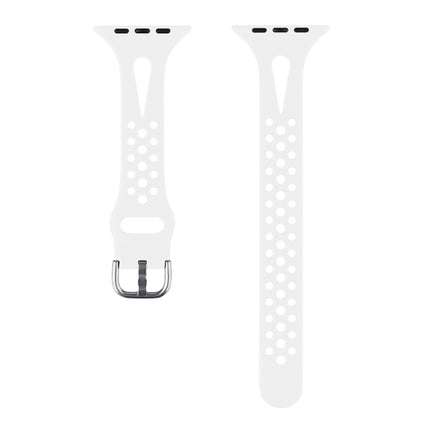 Silicone Replacement Watchbands For Apple Watch Series, 7 45mm / 6 & SE & 5 & 4 44mm / 3 & 2 & 1 42mm, 7 41mm / 6 & SE & 5 & 4 40mm / 3 & 2 & 1 38mm