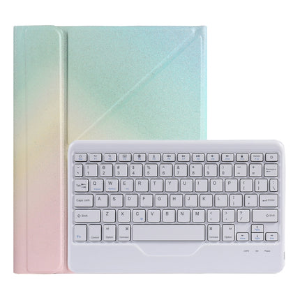 B011 Splittable Bluetooth Keyboard Leather Case with Triangle Holder & Pen Slot, For iPad 9.7 2018 & 2017 / Pro 9.7 / Air 2, For iPad 10.2 2020 & 2019 / Pro 10.5 inch / Air 3 10.5 inch                                                                    ...