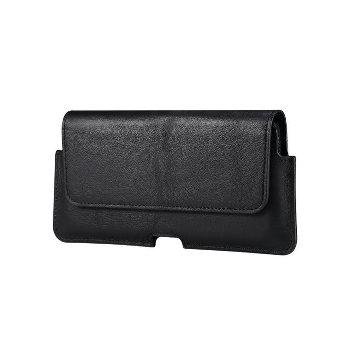 Universelle Gürteltasche aus Rindsleder für Mobiltelefone, für Telefone mit einer Größe von 5,5 bis 6,5 Zoll und darunter, für Telefone mit einer Größe von 5,5 bis 6,5 Zoll und darunter