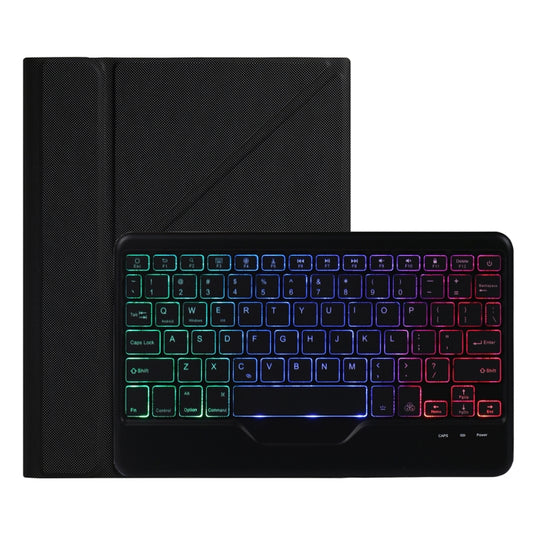 B011S Splittable Backlight Bluetooth Keyboard Leather Case with Triangle Holder & Pen Slot, For iPad 9.7 2018 & 2017 / Pro 9.7 / Air 2, For iPad 10.2 2020 & 2019 / Pro 10.5 inch / Air 3 10.5 inch, For iPad Pro 11 inch 2021 & 2020 & 2018 / Air 4 10.9 inch