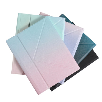 B011S Splittable Backlight Bluetooth Keyboard Leather Case with Triangle Holder & Pen Slot, For iPad 9.7 2018 & 2017 / Pro 9.7 / Air 2, For iPad 10.2 2020 & 2019 / Pro 10.5 inch / Air 3 10.5 inch                                                         ...