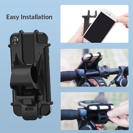 Pure Silica Gel Bicycle Universal Phone Holder