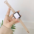 7 41mm / 6 & SE & 5 & 4 40mm / 3 & 2 & 1 38mm / Cream