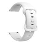 22mm For Samsung Galaxy Watch Active 3 45mm / White