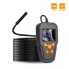 P60A 8mm 1080P 2.4 inch IPS Screen IP68 Waterproof HD Digital Endoscope, 8mm 2m Hard Cable, 8mm 5m Hard Cable, 8mm 10m Hard Cable