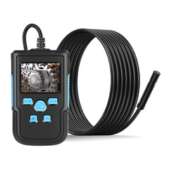 P60B 8mm 1080P 2.4 inch IPS Screen IP68 Waterproof HD Digital Endoscope, 8mm 2m Hard Cable, 8mm 5m Hard Cable, 8mm 10m Hard Cable