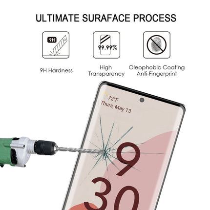 Full Glue Full Cover Screen Protector Tempered Glass Film, For Google Pixel 6 (1 PC), For Google Pixel 6 Pro (1 PC)
