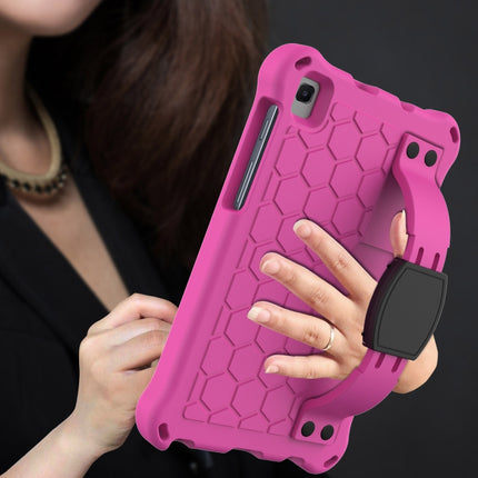 Honeycomb Design EVA + PC Four Corner Shockproof Protective Case with Strap, For Samsung Galaxy Tab A7 Lite 8.7 (2021) T220/T225, For Samsung Galaxy Tab A 8.0 & S Pen (2019) P200/P205, For Samsung Galaxy Tab A 8.0 & S Pen (2019)P200/P205