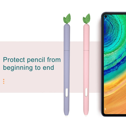 Fruit and Vegetable Shape Stylus Silicone Protective Case, For Samsung Galaxy Tab S6 Lite P610 / P615, For Samsung Galaxy Tab S7 SM-870 / SM-T875