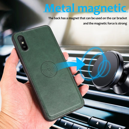 For Xiaomi Redmi 9 Calf Texture 2 in 1 Detachable Magnetic Back Cover Horizontal Flip Leather Case with Holder & Card Slots & Wallet & Photo Frame, For Xiaomi Redmi 9A, For Xiaomi Redmi 9