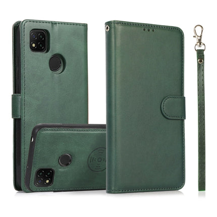 For Xiaomi Redmi 9 Calf Texture 2 in 1 Detachable Magnetic Back Cover Horizontal Flip Leather Case with Holder & Card Slots & Wallet & Photo Frame, For Xiaomi Redmi Note 8, For Xiaomi Redmi Note 9s, For Xiaomi Redmi Note 8 Pro, For Xiaomi Redmi 9C