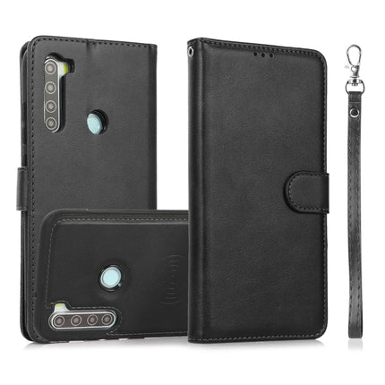 For Xiaomi Redmi 9 Calf Texture 2 in 1 Detachable Magnetic Back Cover Horizontal Flip Leather Case with Holder & Card Slots & Wallet & Photo Frame, For Xiaomi Redmi Note 8, For Xiaomi Redmi Note 9s, For Xiaomi Redmi Note 8 Pro, For Xiaomi Redmi 9C