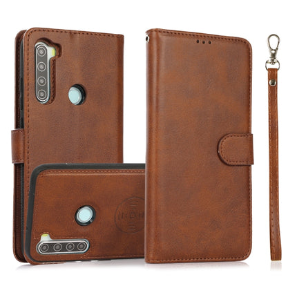 For Xiaomi Redmi 9 Calf Texture 2 in 1 Detachable Magnetic Back Cover Horizontal Flip Leather Case with Holder & Card Slots & Wallet & Photo Frame, For Xiaomi Redmi Note 8, For Xiaomi Redmi Note 9s, For Xiaomi Redmi Note 8 Pro, For Xiaomi Redmi 9C