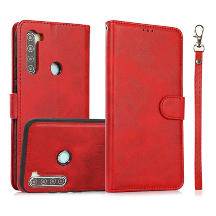 For Xiaomi Redmi 9 Calf Texture 2 in 1 Detachable Magnetic Back Cover Horizontal Flip Leather Case with Holder & Card Slots & Wallet & Photo Frame, For Xiaomi Redmi Note 8, For Xiaomi Redmi Note 9s, For Xiaomi Redmi Note 8 Pro, For Xiaomi Redmi 9C