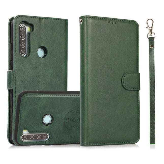 For Xiaomi Redmi 9 Calf Texture 2 in 1 Detachable Magnetic Back Cover Horizontal Flip Leather Case with Holder & Card Slots & Wallet & Photo Frame, For Xiaomi Redmi Note 8, For Xiaomi Redmi Note 9s, For Xiaomi Redmi Note 8 Pro, For Xiaomi Redmi 9C