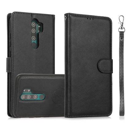 For Xiaomi Redmi 9 Calf Texture 2 in 1 Detachable Magnetic Back Cover Horizontal Flip Leather Case with Holder & Card Slots & Wallet & Photo Frame, For Xiaomi Redmi Note 8, For Xiaomi Redmi Note 9s, For Xiaomi Redmi Note 8 Pro, For Xiaomi Redmi 9C