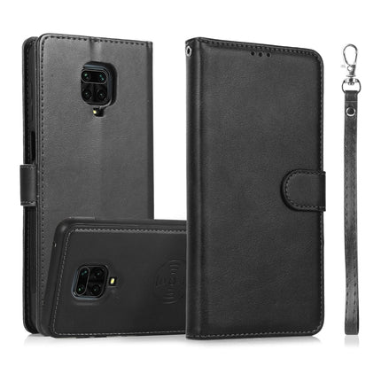 For Xiaomi Redmi 9 Calf Texture 2 in 1 Detachable Magnetic Back Cover Horizontal Flip Leather Case with Holder & Card Slots & Wallet & Photo Frame, For Xiaomi Redmi Note 8, For Xiaomi Redmi Note 9s, For Xiaomi Redmi Note 8 Pro, For Xiaomi Redmi 9C