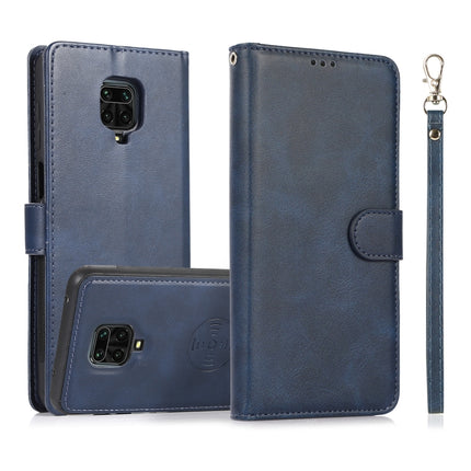 For Xiaomi Redmi 9 Calf Texture 2 in 1 Detachable Magnetic Back Cover Horizontal Flip Leather Case with Holder & Card Slots & Wallet & Photo Frame, For Xiaomi Redmi Note 8, For Xiaomi Redmi Note 9s, For Xiaomi Redmi Note 8 Pro, For Xiaomi Redmi 9C