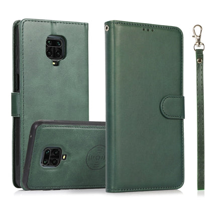 For Xiaomi Redmi 9 Calf Texture 2 in 1 Detachable Magnetic Back Cover Horizontal Flip Leather Case with Holder & Card Slots & Wallet & Photo Frame, For Xiaomi Redmi Note 8, For Xiaomi Redmi Note 9s, For Xiaomi Redmi Note 8 Pro, For Xiaomi Redmi 9C