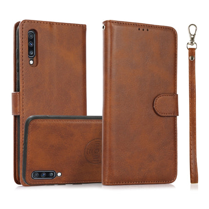 Calf Texture 2 in 1 Detachable Magnetic Back Cover Horizontal Flip Leather Case with Holder & Card Slots & Wallet & Photo Frame, For Samsung Galaxy A51 5G, For Samsung Galaxy A52 5G / 4G, For Samsung Galaxy A70, For Samsung Galaxy A71
