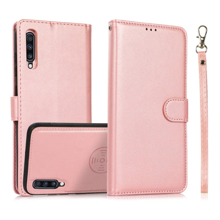 Calf Texture 2 in 1 Detachable Magnetic Back Cover Horizontal Flip Leather Case with Holder & Card Slots & Wallet & Photo Frame, For Samsung Galaxy A51 5G, For Samsung Galaxy A52 5G / 4G, For Samsung Galaxy A70, For Samsung Galaxy A71