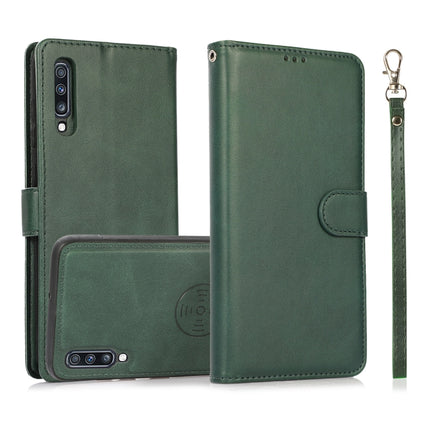 Calf Texture 2 in 1 Detachable Magnetic Back Cover Horizontal Flip Leather Case with Holder & Card Slots & Wallet & Photo Frame, For Samsung Galaxy A51 5G, For Samsung Galaxy A52 5G / 4G, For Samsung Galaxy A70, For Samsung Galaxy A71