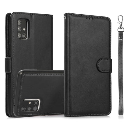 Calf Texture 2 in 1 Detachable Magnetic Back Cover Horizontal Flip Leather Case with Holder & Card Slots & Wallet & Photo Frame, For Samsung Galaxy A71 5G, For Samsung Galaxy A72 5G / 4G, For Samsung Galaxy Note20 Ultra, For Samsung Galaxy Note9
