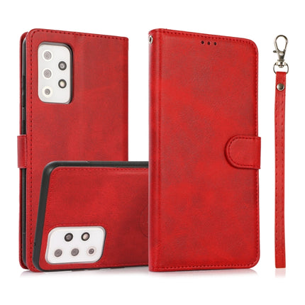 Calf Texture 2 in 1 Detachable Magnetic Back Cover Horizontal Flip Leather Case with Holder & Card Slots & Wallet & Photo Frame, For Samsung Galaxy A71 5G, For Samsung Galaxy A72 5G / 4G, For Samsung Galaxy Note20 Ultra, For Samsung Galaxy Note9