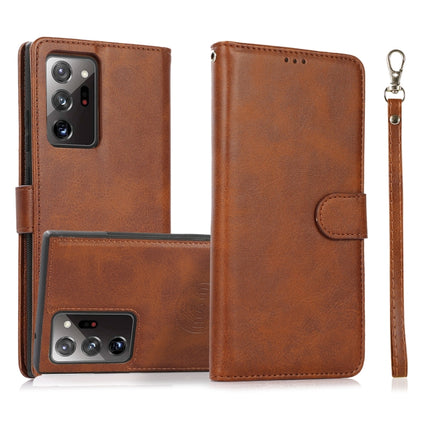 Calf Texture 2 in 1 Detachable Magnetic Back Cover Horizontal Flip Leather Case with Holder & Card Slots & Wallet & Photo Frame, For Samsung Galaxy A71 5G, For Samsung Galaxy A72 5G / 4G, For Samsung Galaxy Note20 Ultra, For Samsung Galaxy Note9