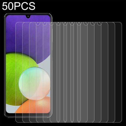 50 PCS 0.26mm 9H 2.5D Tempered Glass Film, For OnePlus Nord CE 5G / Nord CE 2 5G (50 PCS), For Samsung Galaxy A22 4G (50 PCS), For Samsung Galaxy A22 5G  (50 PCS), For Samsung Galaxy S21 FE 5G (50 PCS)