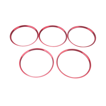 5 PCS Car Air Conditioner Air Outlet Decorative Ring for Mercedes-Benz, A5819-01, A5819-02, A5819-03