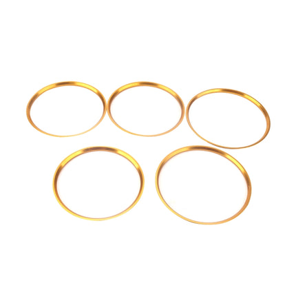 5 PCS Car Air Conditioner Air Outlet Decorative Ring for Mercedes-Benz, A5819-01, A5819-02, A5819-03