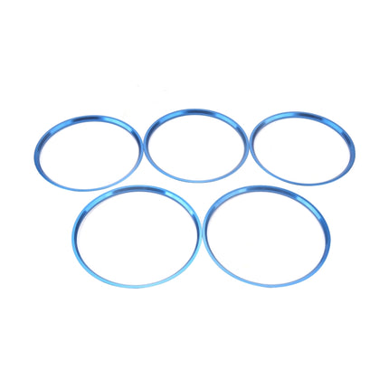 5 PCS Car Air Conditioner Air Outlet Decorative Ring for Mercedes-Benz, A5819-01, A5819-02, A5819-03