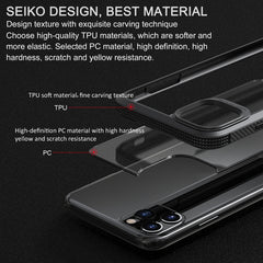 iPAKY MG Series Carbon Fiber Texture Shockproof TPU+ Transparent PC Case, For iPhone 11, For iPhone 11 Pro, For iPhone 11 Pro Max, For iPhone 12 mini, For iPhone 12 / 12 Pro