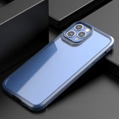 Funda de PC transparente a prueba de golpes con textura de fibra de carbono de la serie iPAKY MG para iPhone 12 Pro Max, iPhone XS/X, iPhone XR, iPhone XS Max