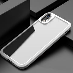 Funda de PC transparente a prueba de golpes con textura de fibra de carbono de la serie iPAKY MG para iPhone 12 Pro Max, iPhone XS/X, iPhone XR, iPhone XS Max