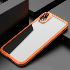 Funda de PC transparente a prueba de golpes con textura de fibra de carbono de la serie iPAKY MG para iPhone 12 Pro Max, iPhone XS/X, iPhone XR, iPhone XS Max