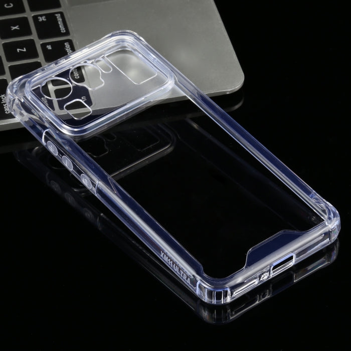 Four-corner Shockproof Transparent TPU + PC Protective Case, For Xiaomi Mi 11 Ultra, For Xiaomi Mi 11, For Xiaomi Mi 11 Lite