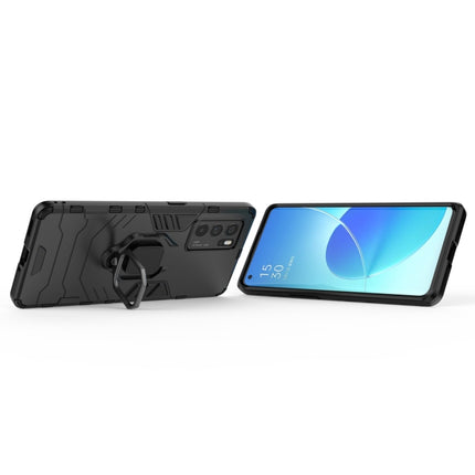 Shockproof PC + TPU Protective Case with Magnetic Ring Holder, For OPPO Reno6 Pro 5G, For OPPO Reno6 Pro+ 5G, For OPPO Reno6 5G, For Xiaomi Redmi Note 10 Pro 5G, For Honor Play 5T