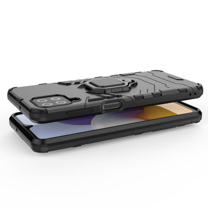 Shockproof PC + TPU Protective Case with Magnetic Ring Holder, For Samsung Galaxy A22 4G