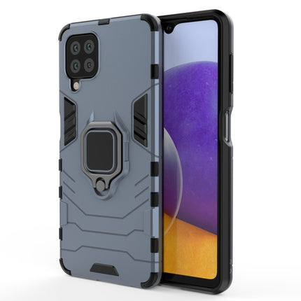 Shockproof PC + TPU Protective Case with Magnetic Ring Holder, For Samsung Galaxy A22 4G